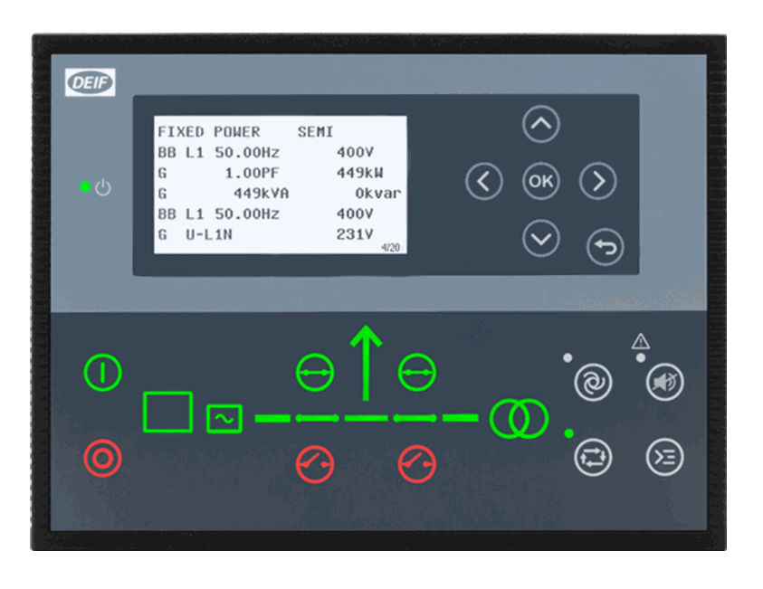 DEIF Engine – Generator Automatic Generator Controllers AGC 150 Series Controller