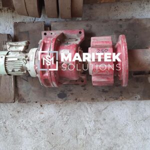 Gyclo turning gear HMS 2-217-11 A B Gyclo turning gear with motor